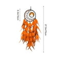 thumbnail image 3 of Kraoden Turquoise Tree of Life Dreamcatcher Charm with Colorful Feathers, Bohemian Wind Chimes Wall Decoration for Home Interior Style, 3 of 6
