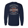 thumbnail image 2 of Harley-Davidson Men's Legend Tag Pocket Long Sleeve Tee Shirt - Navy Blue (L), Harley Davidson, 2 of 2