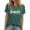 czb# Green857, variant on CUZIBR Ladies Tops Shirts For Women Summer Fashion Short Sleeve Round Neck Casual Letter Print Loose Fit Relaxed Breathable Lightweight Oversized Trendy Graphic Tee,Khaki,XL