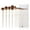 Light Gray, variant on Jessup Makeup Brushes 14Pcs Premium Synthetic Powder Foundation Contour Blush Concealer Eye Shadow Brush Kit with Gift Box, Light Grey T329-G