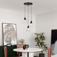 thumbnail image 3 of Livex Lighting - Catania - 3 Light Pendant In Transitional Style-15 Inches Tall, 3 of 10