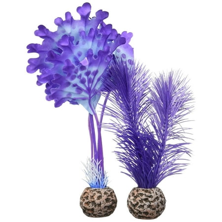 - 46079.0 Kelp Set Small Purple Aquariums, Give your biorb a colorful appeal with these Plastic and silk kelp Plants By biOrb