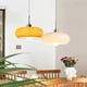 thumbnail image 5 of Lámparas Colgantes de Cristal Vintage para Restaurante, Bar, Sala de Estar, Cocina, Dormitorio, Iluminación de Techo LED para Interiores, Color Naranja., 5 of 5