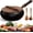 9.5, variant on 2026 Asian Cast Iron Pot, Uncoated Cast Iron Wok Pan, Hand Hammered Uncoated Healthy Pot with Lid, Rust-Free Durable Non-Stick Pan,for Gas & Induction Stove (Smooth Surface,11'')
