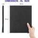 thumbnail image 4 of Large Folding Mirror,Travel Makeup Mirror with Adjustable Stand,Ultra-Thin Vanity Mirror, 4 of 5