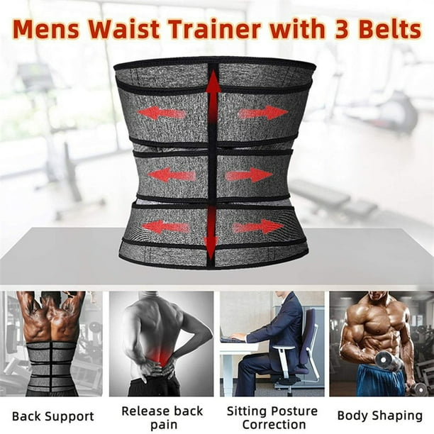 nsendm Male Underwear Adult Long plus Size Waist Trainer Shapewear