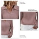 thumbnail image 4 of Suéter De Punto Para MujerPoliéster De Suéter De Solapa Para Mujer De Color Sólido Para Otoño Invierno ANGGREK Otros, 4 of 5