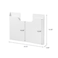 thumbnail image 7 of Yamazaki Home Magnetic Placemat Organizer, White, Steel, Magnetic, No Assembly, 7 of 7