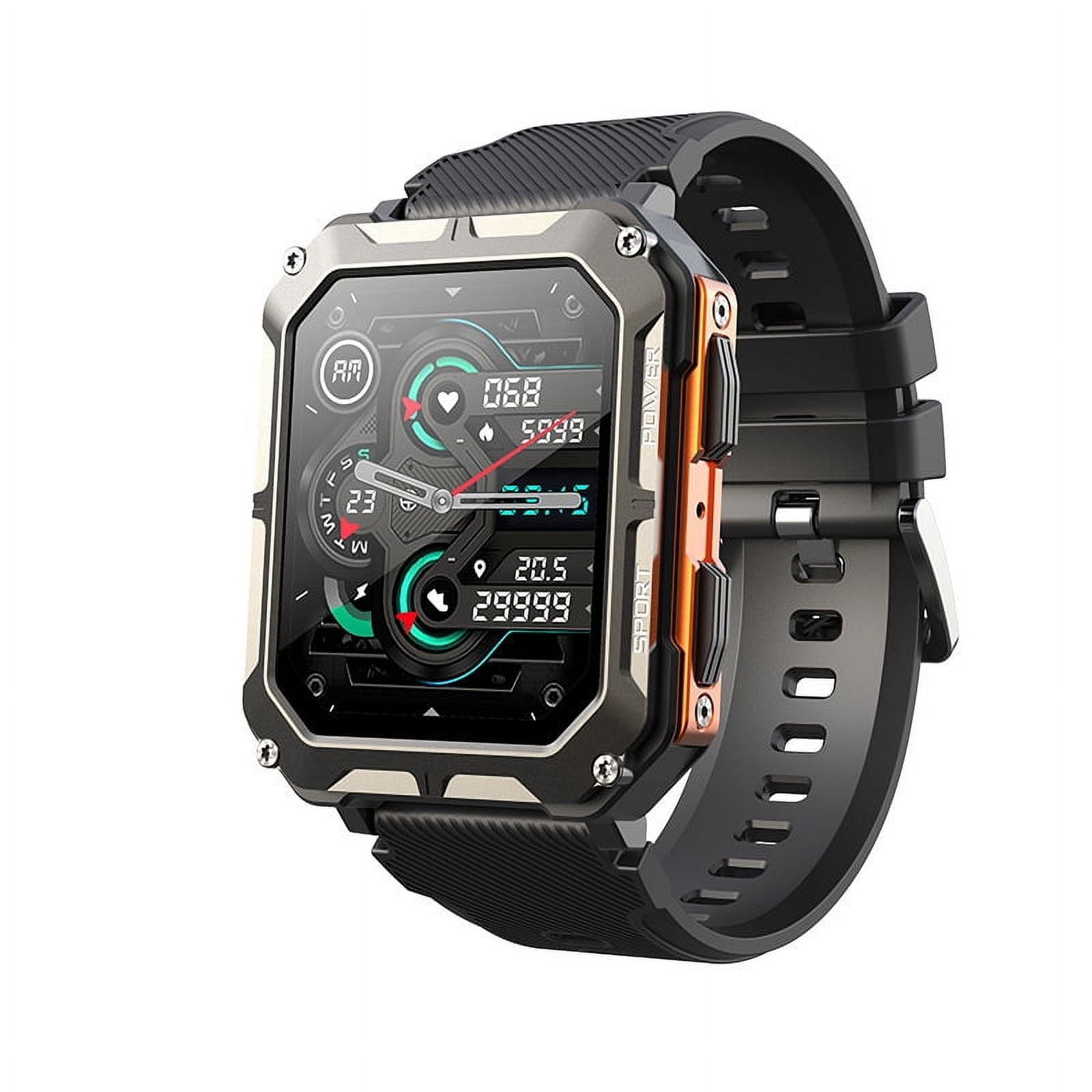 LAATIKUI C20pro Bluetooth call outdoor sports waterproof step meter multi-sport smart watch