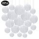 thumbnail image 2 of 30pcs/lot 4''-12'' White Chinese Paper Lanterns Ball Hanging Round Lantern for Wedding Birthday Party Event Christmas Decoration, 2 of 5