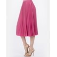 thumbnail image 2 of Falda plisada brillo sutil AMAD fucsia L AMAD SS22-F16, 2 of 6