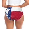 thumbnail image 2 of Women's Underwear Retro Texas Flag Hipster Panties Low Rise Briefs Ladies Bikini Underwear Small, 2 of 6