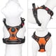 thumbnail image 2 of Arnés para perros PHOEPET, chaleco reflectante ajustable sin tirones, XL, naranja, 2 of 6
