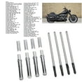 thumbnail image 3 of Adjustable Pushrod Conversion Kit, Easy Use 935095 O Rings Durable Sturdy 26pcs Pushrods Gasket Kit  for Twin Cam, 3 of 8