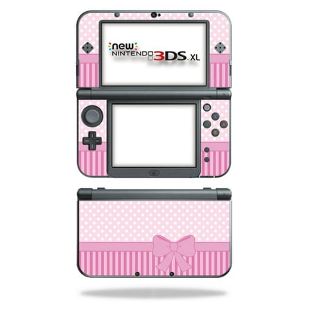 MightySkins Protective Vinyl Skin Decal for New Nintendo 3DS XL (2015) Case wrap cover sticker skins Pink (Best New 3ds Xl Grip)