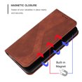 thumbnail image 5 of Allytech Case for Moto G Power 2022[Not 2021], Motorola G Power Cover 2022, Card Slots Holder Pocket Wallet Pouch Case Flip Stand Shockproof Magnetic Case for Motorola G Power 6.5", Brown, 5 of 7