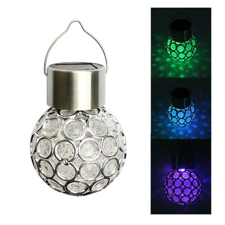 ThreeCat Solar Lights LED Lamp Magic Ball Christmas Lights Decorative Lantern Multi-Colour Light 3