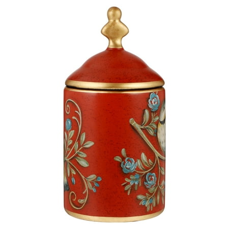 

FRCOLOR Pastoral Style Storage Jar Canister Ceramic Storage Container for Tea Candy