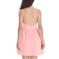 thumbnail image 4 of FANCYINN Women’s Pink Short Dress Spaghetti Strap Backless Mini Skater Summer Dress Light Pink S, 4 of 6