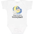 thumbnail image 3 of Inktastic Dreaming About Volleyball Boys or Girls Baby Bodysuit, 3 of 5
