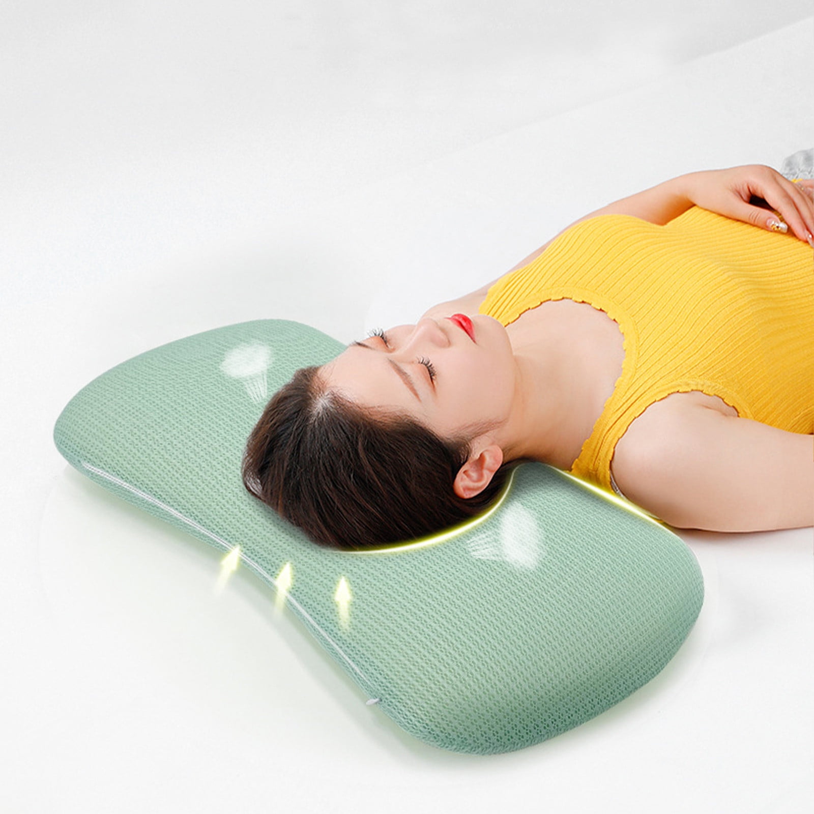Bdday Body Pillow Memory Foam Ice Feeling Pillow Knitted Cotton Pillow Suitable for Home Hotel Etc Sleeping Pillow