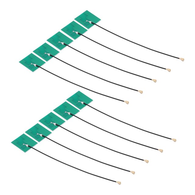 IPEX Connector Aerial, Fast Transfer Omni Directional 10Pcs/Set PCB Built In Antenna 3dbi Gain 2400-2500mhz Stable Signal For Smart Home Products