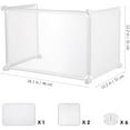 thumbnail image 3 of 3pcs Transparent Sneeze Guard Partition Board Portable Divider Screen for Desk Stable Protection Shield for Offices Schools and Cashiers Design, 3 of 9