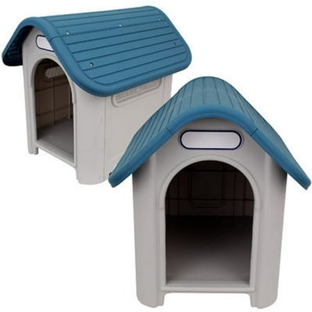 UsaWorld Sales Indoor/Outdoor Weather-Resistant Dog House, Medium, 24
