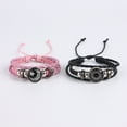 thumbnail image 2 of Sun Moon Couple Leather Bracelets - Vintage Punk Multi-Layer Braided Lover Gift Jewelry, 2 of 6