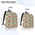 thumbnail image 4 of Daiia Watermelons Vintage Canvas Backpack for Men and Women ,Hiking Backpack,Travel Laptop Bag for School,Large Capacity Backpack, 4 of 8