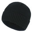 thumbnail image 2 of ZNQHFRE Men Women Thick Fleece‑Lined Ear Protective Winter Hat, Solid Color Cold‑Proof Pile Beanie Cap For Cycling Outdoor, 2 of 2