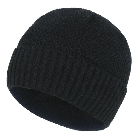 iHPH7 Winter Caps for Men Slouchy Beanie for Women Wool Beanies for Men Y2k Beanie Skull Cap Women Winter Beanie Warm Hat Black One Size