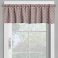 thumbnail image 4 of Ambesonne Geometric Valance & Curtain, Floral Eastern Motifs, 55"x36", Pale Orange Mauve Coral, 4 of 6