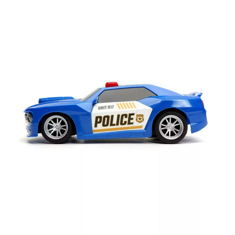 Jada Toys Hero Patrol 1:24 Scale RC Police Car, Rechargeable