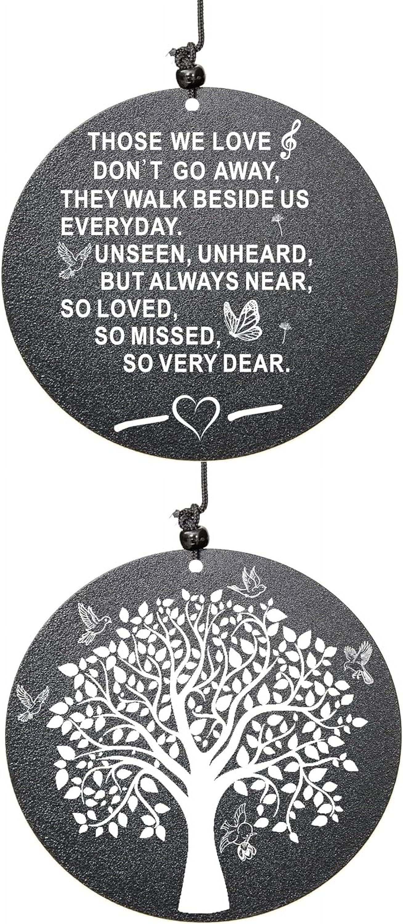 Sympathy Wind Chimes, 40" Memorial Wind Chimes for Loss of Loved One, Sympathy Memorial Bereavement Gift,in Memory of Loved One Loss of Mother Father，Home Decor Garden Patio Outdoor