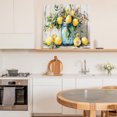 thumbnail image 6 of Rustic Lemon Vases Wall Art Painting on Canvas, Vintage Botanical Wooden Canvas Art Home Prints Wall Art Framed Modern Artwork for Living Room Bedroom Wall Decor 20x20in, 6 of 9