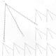 thumbnail image 1 of 8-Strand Iron Plant Hangers with Hooks, Set of 10 for Garden and Flower Pots, 1 of 5