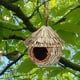 thumbnail image 4 of Nido de jaula para pájaros colgante natural y acogedor para dormitorio, tejido a mano, para colibríes 19cm, 4 of 7