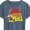 thumbnail image 3 of Disney - Firefighter Mickey - Stop, Drop, & Roll - Women's Short Sleeve Graphic T-Shirt, 3 of 5