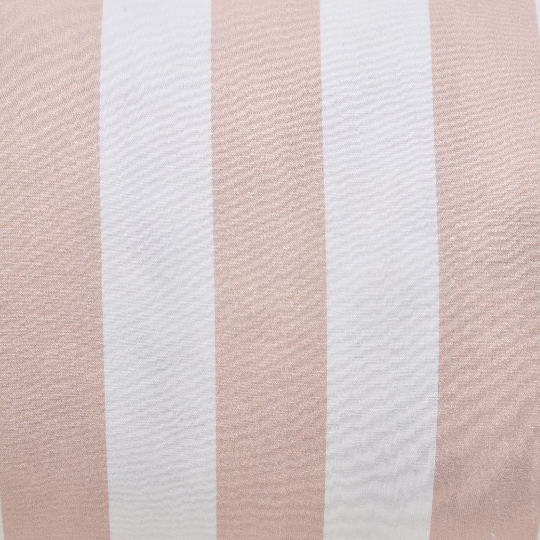 My Texas House 8 in x 36 in Pink/White Stripe Bolster Decorative Pillow