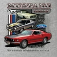 thumbnail image 3 of Wild Bobby Ford Mustang Untamed Spirit Mens Cars and Trucks Men Tee, 3 of 6