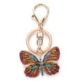 thumbnail image 1 of Bangcool Keychain Pendant Creative Rhinestone Butterfly Fashion Key Ring Charm Bag Charm, 1 of 9