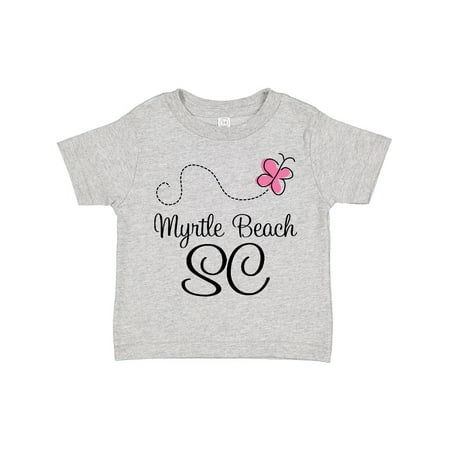 

Inktastic Myrtle Beach South Carolina Gift Toddler Toddler Girl T-Shirt