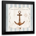 thumbnail image 1 of Murray, Danielle 12x12 Black Modern Framed Museum Art Print Titled - Captains Notes 1, 1 of 5