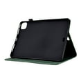 thumbnail image 3 of ELEHOLD For iPad mini 1 2 3 4 5 Diamond Embossing Leather Folio Folding Full Body Protective Case Kickstand Shockproof Cover, Auto Sleep&Wake, with Credit Card Slot, Green, 3 of 10