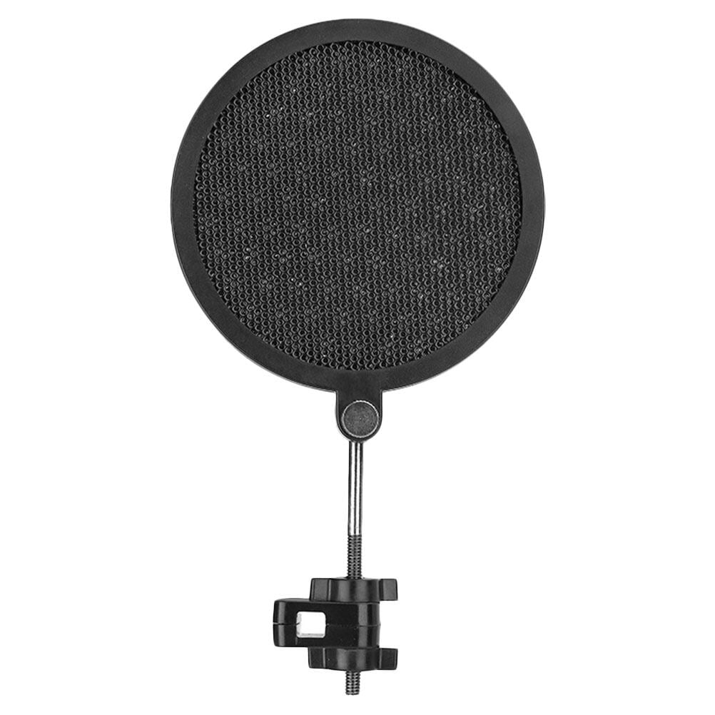 Metal Microphone Filter Practical Round Microphone Mask Shield with