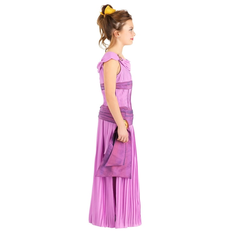 knee length dresses for ladies Luxury Megara Costume Purple Dress – Cosplayrr