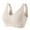 64# Light Gray, variant on Full Coverage Bras for Women No Underwire Breathable Wireless V Neck Bras Seamless Push Up Bralette Comfortable Supportive Everyday Bra(Black,38)