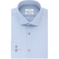 thumbnail image 1 of Calvin Klein Mens Non-Iron Button Down Dress Shirt, navy, 13.5 Neck, 1 of 1