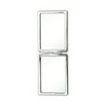 thumbnail image 5 of Unique Bargains 1 Pc Espejo de Mano Rectangular Mediano para Mujeres de Viaje Rosa de Vidrio, 5 of 5